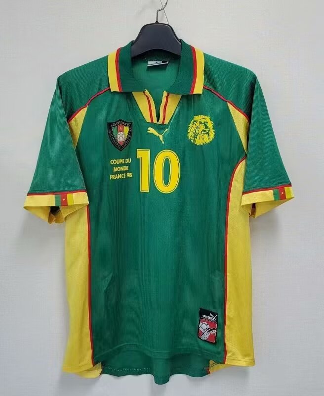 Cameroon 1998 Home Jersey