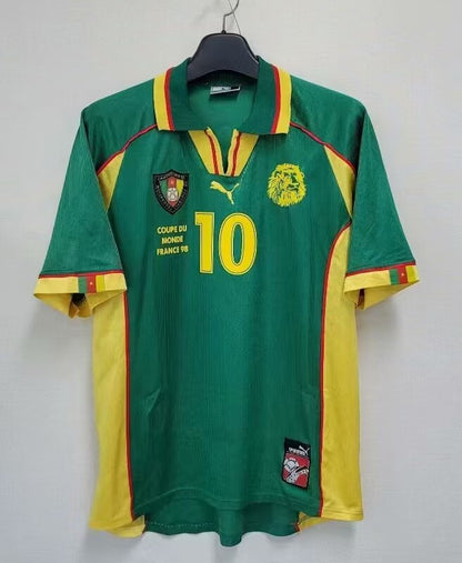 Cameroon 1998 Home Jersey